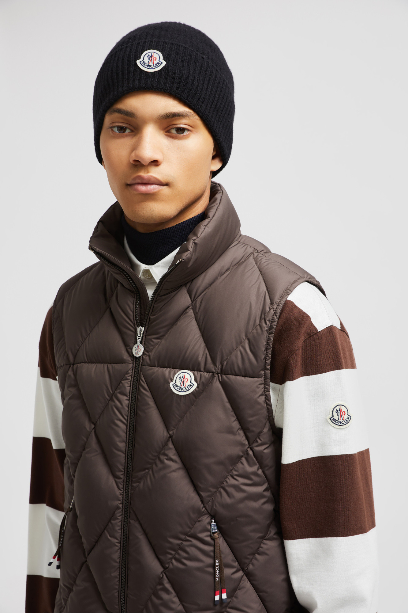 MONCLER CASHMERE BLEND BEANIE