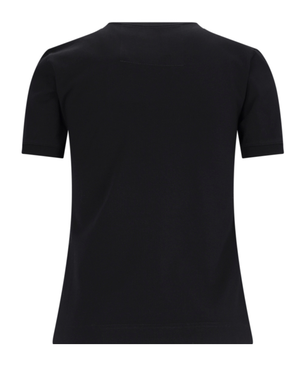 Givenchy T-shirt A Maniche Corte In Cotone. In Black