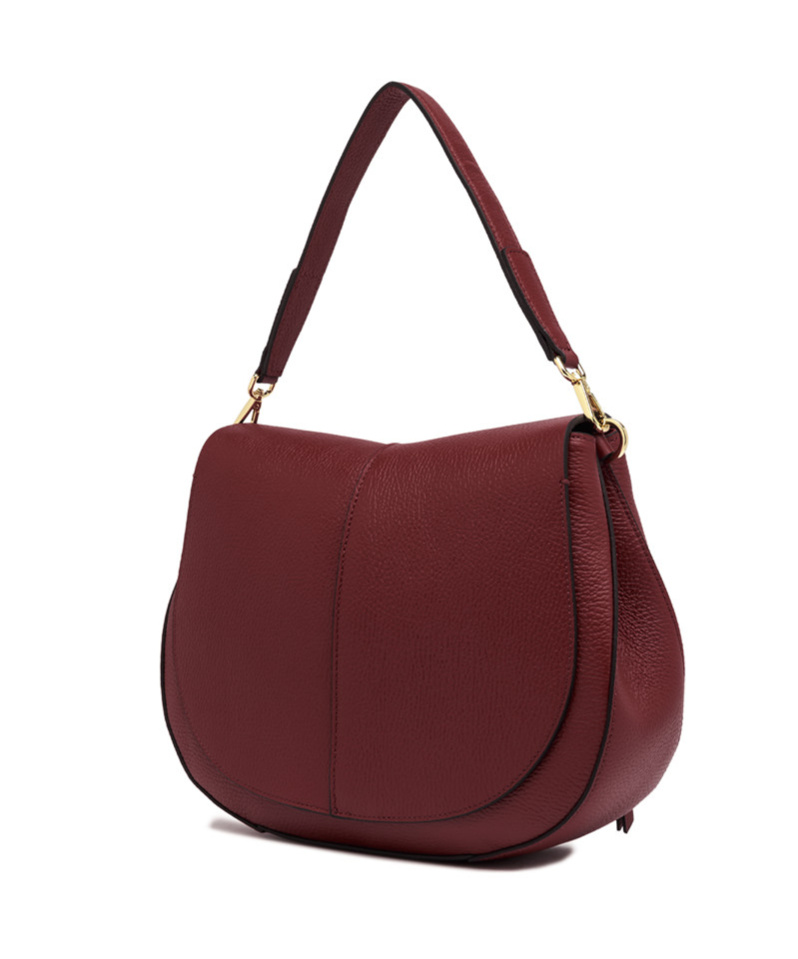 Shop Gianni Chiarini Flip Shoulder Bag In Red