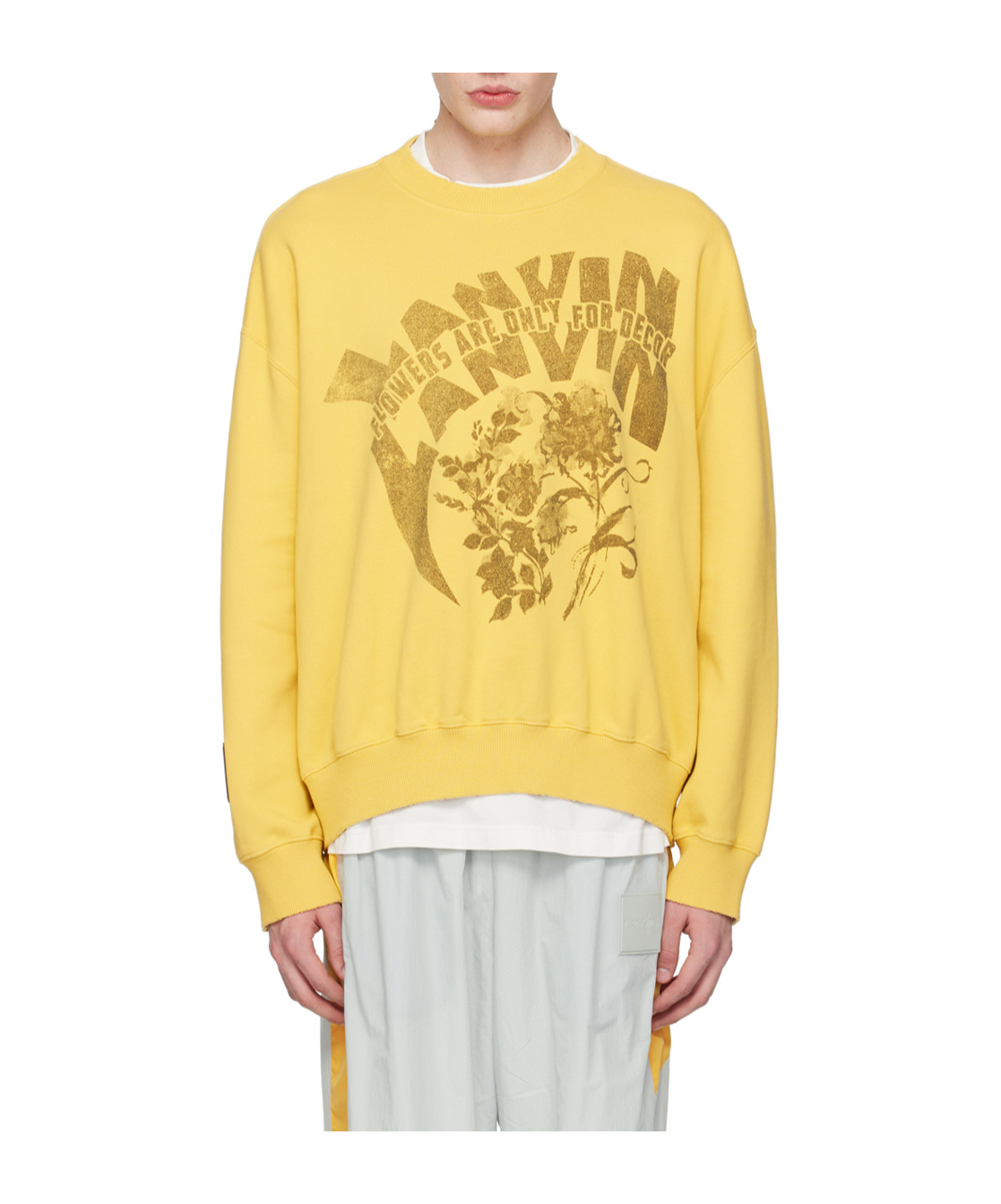 Lanvin X Future Joint Pullover In Yellow