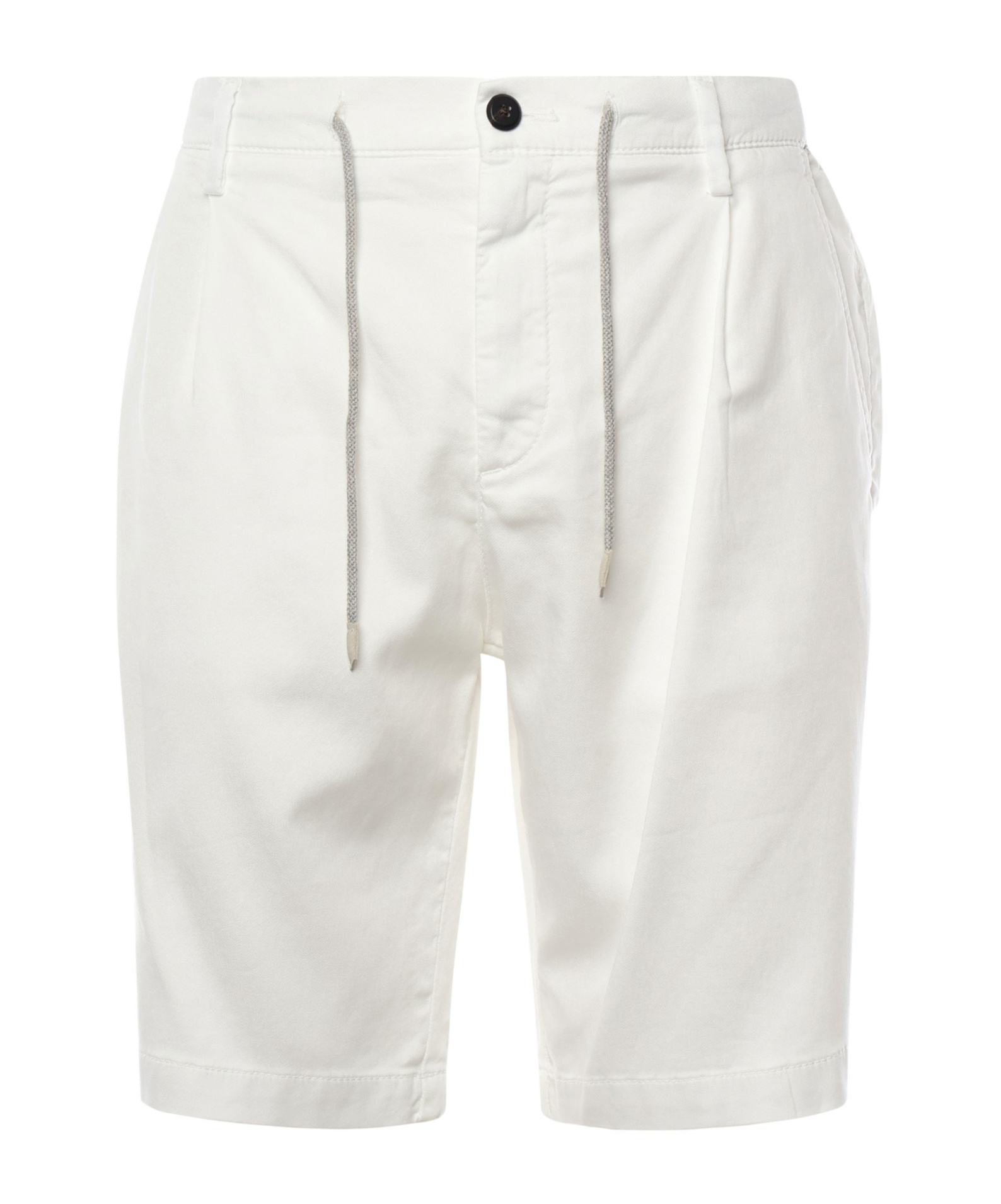 Eleventy Bermuda Drawstring Waist Shorts In Yellow
