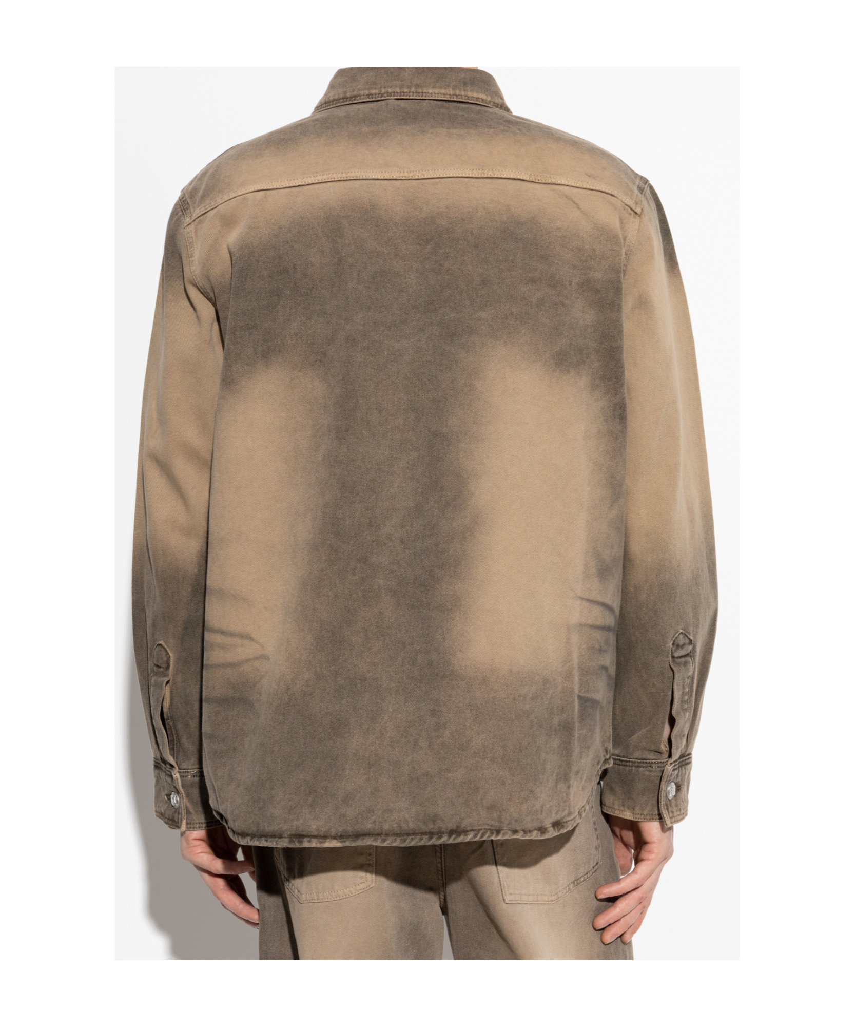 Misbhv Distress Jacket In Brown