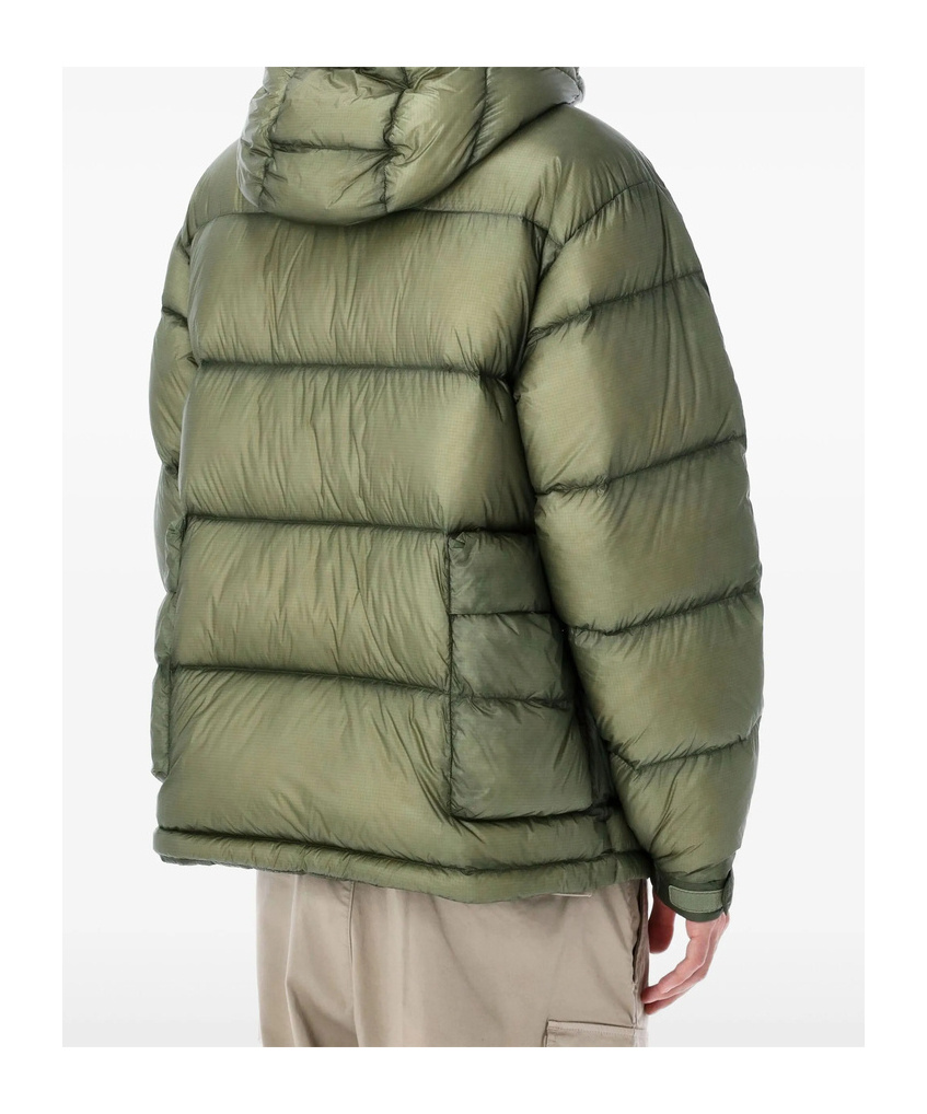 C.p. Company Dd Shell Puffer Jacket In Green
