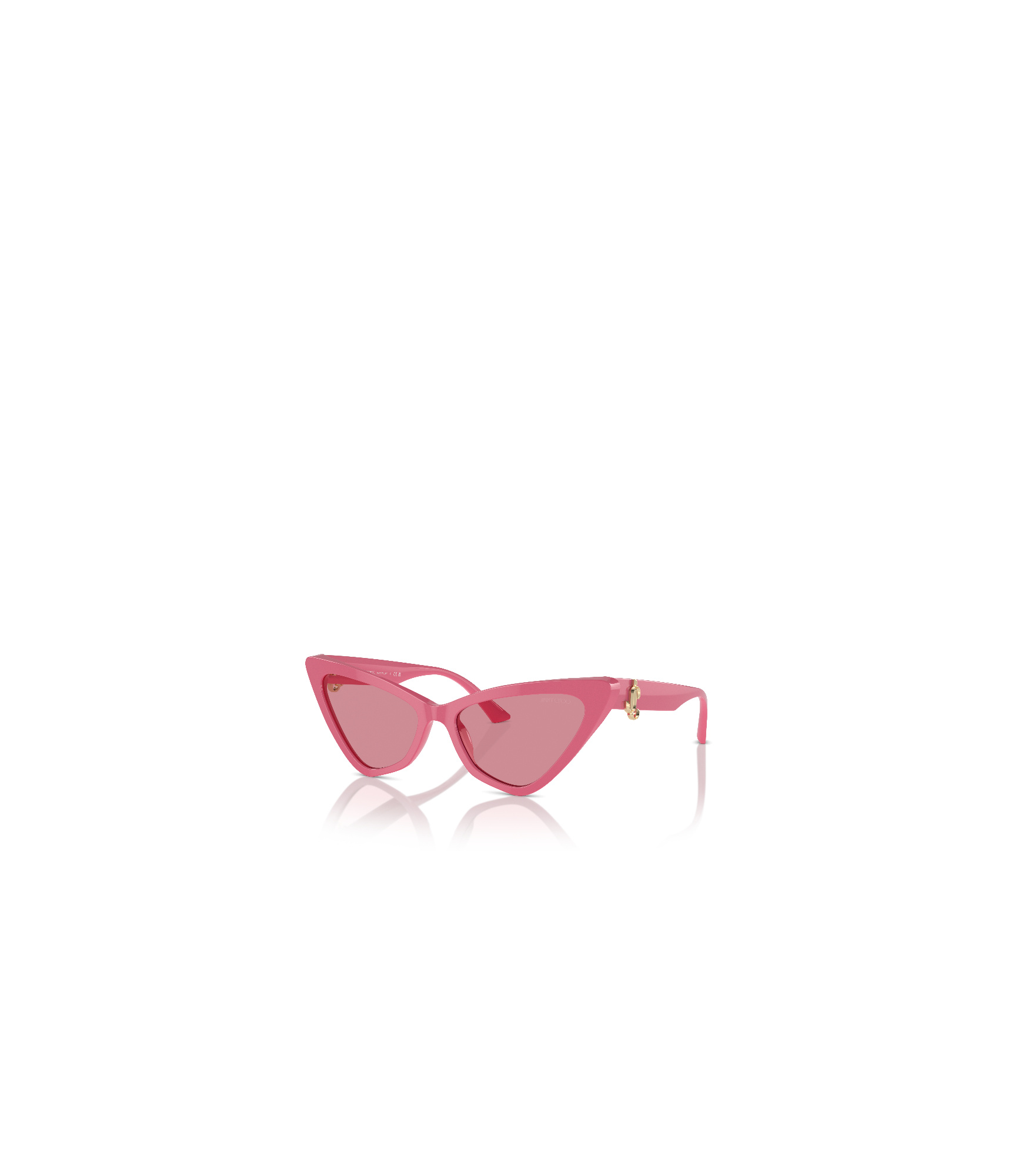 Jimmy Choo Womens Pink Jc5008 Cat-eye Acetate Sunglasses In Pink