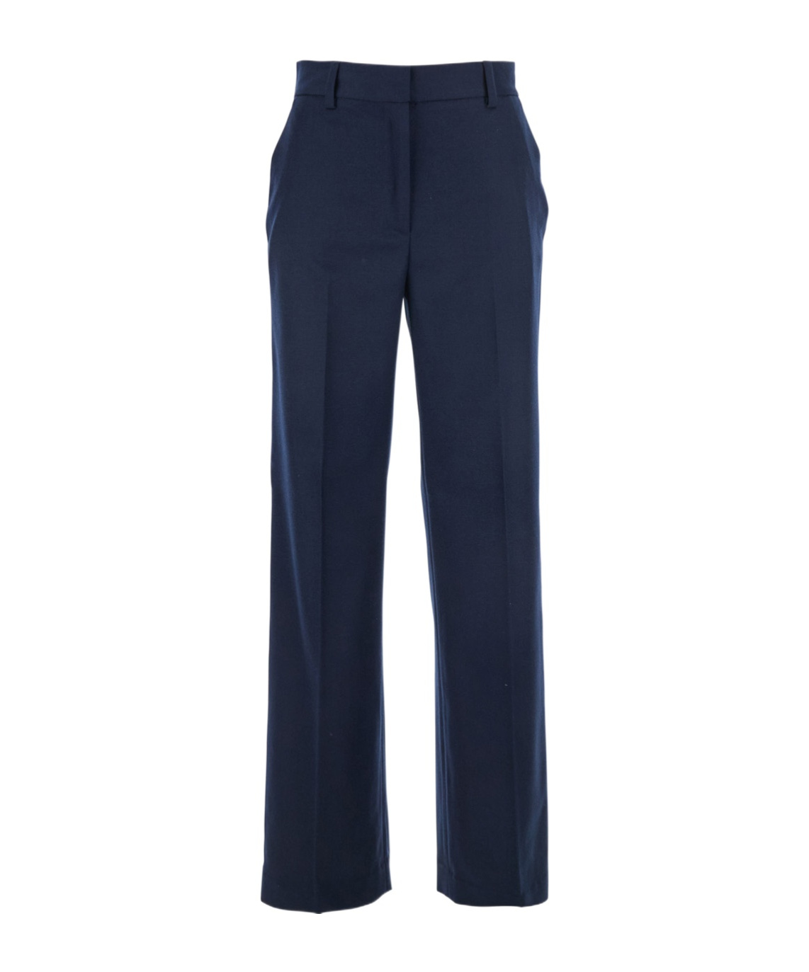 Antonelli Pleated Zipper Casual Pants In Blue