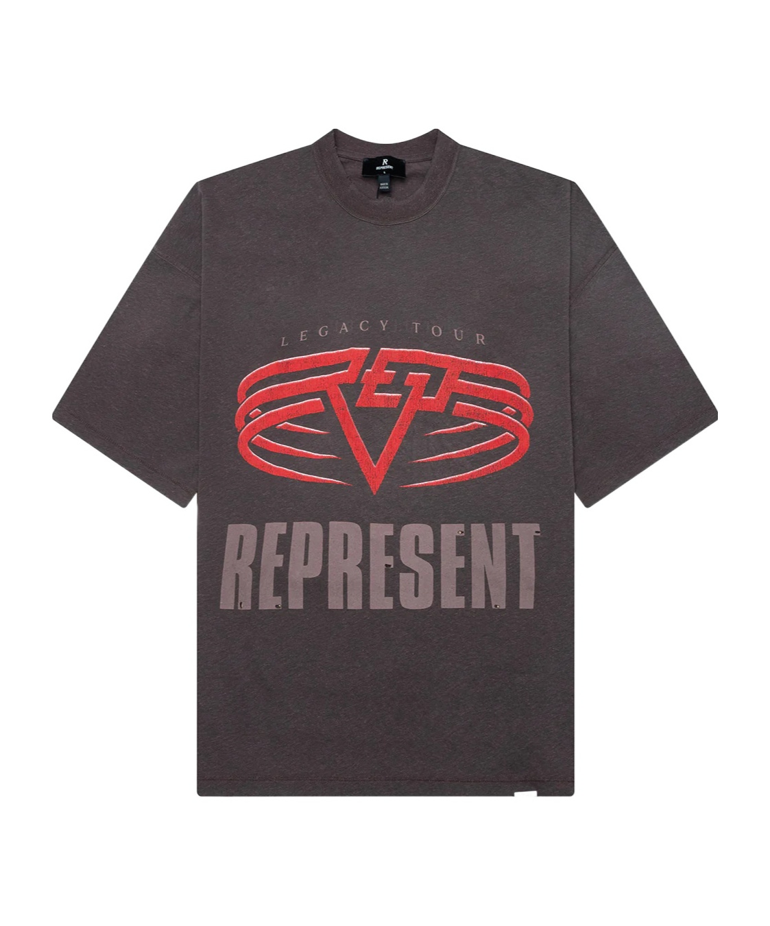 Represent Black Reversible Living Legacy Tour T-shirt In Black