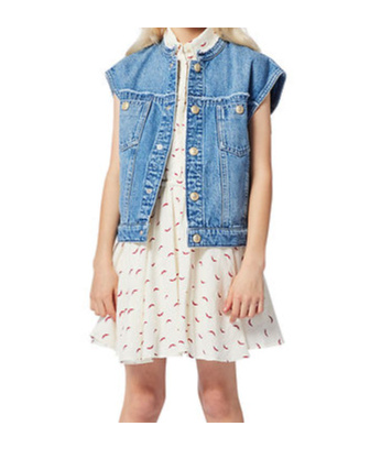 Zadig & Voltaire Sleeveless Vest In Blue