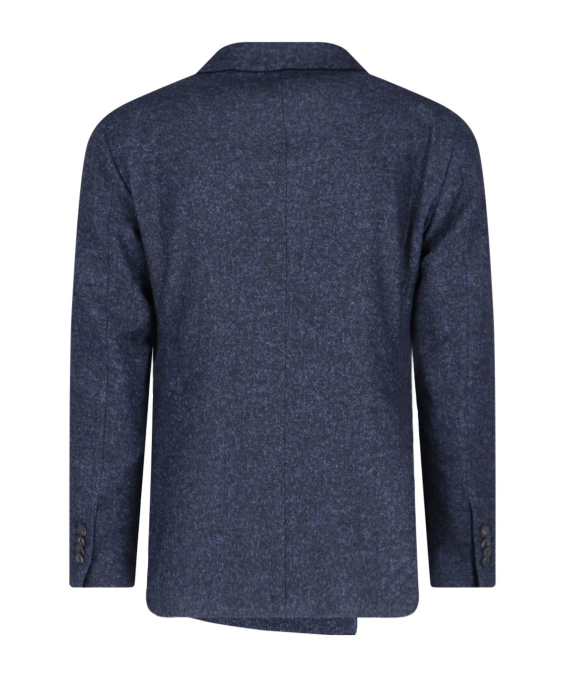 Tagliatore Tailored Double-breasted Jacket Front Pockets In Blue