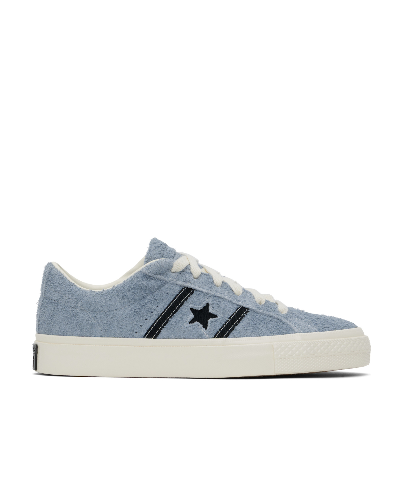 Converse Blue Cons One Star Academy Pro Suede Sneakers In Gray
