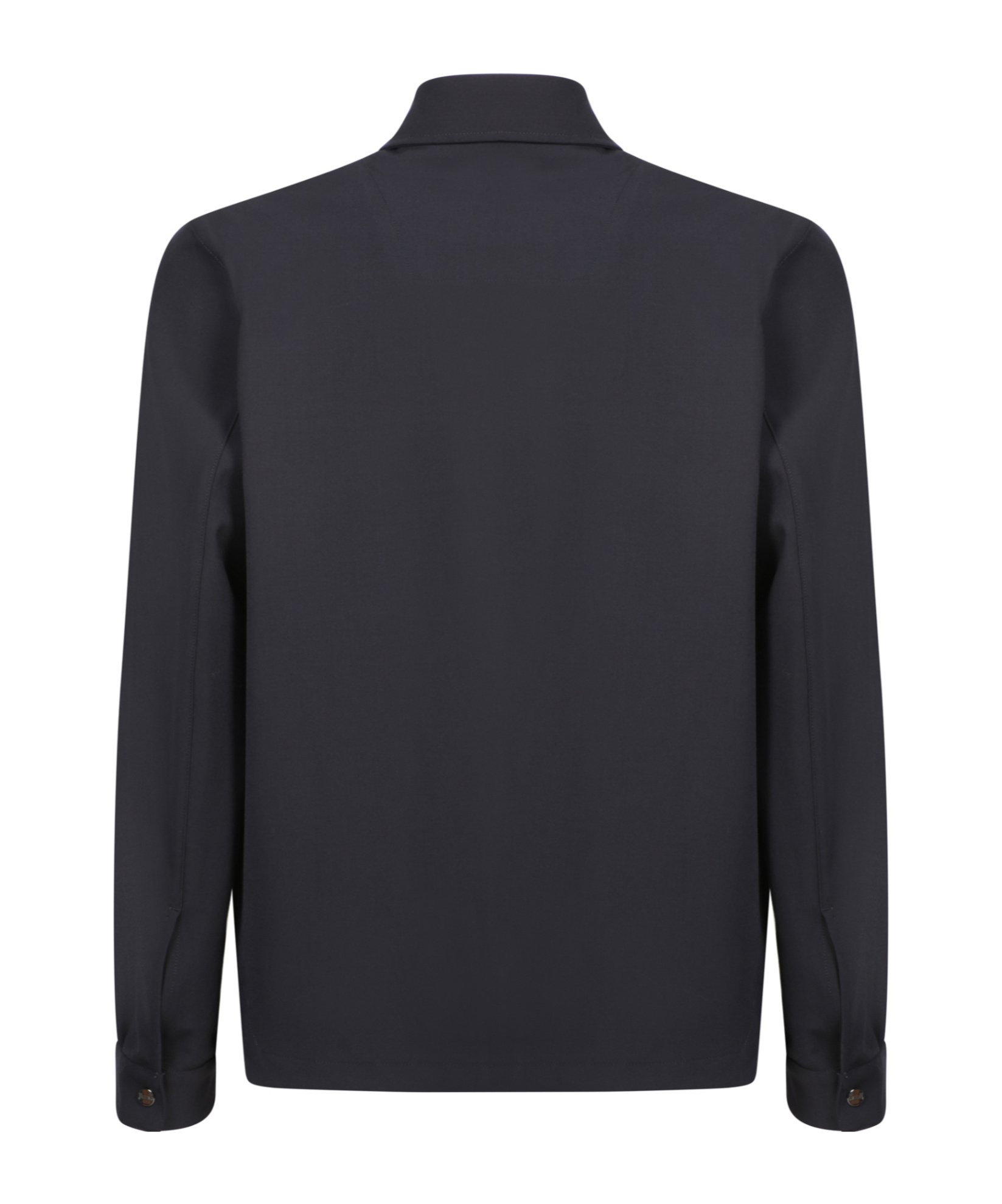 Herno Interlock Weave Shirt In Black
