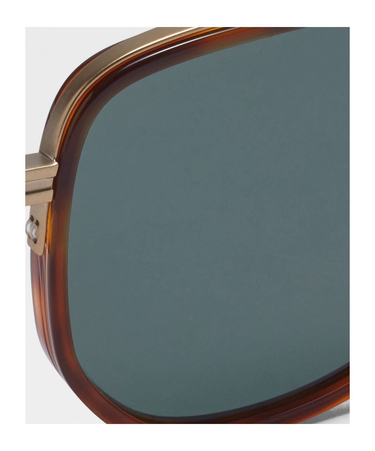 Zegna Logo Details Sunglasses In Brown