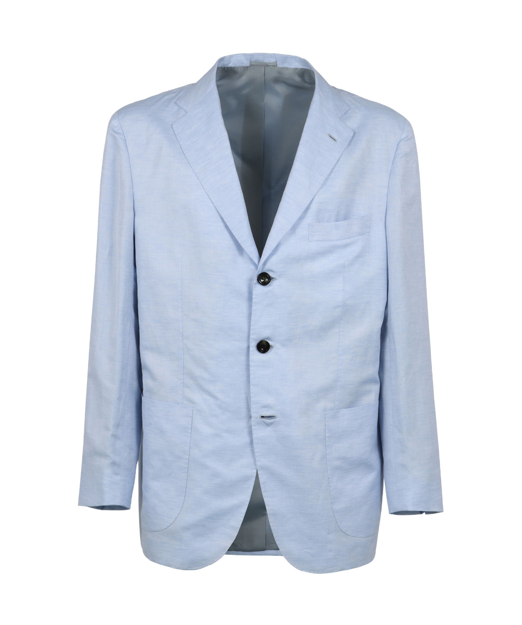 KITON KITON SINGLE-BREASTED TAILORED BLAZER