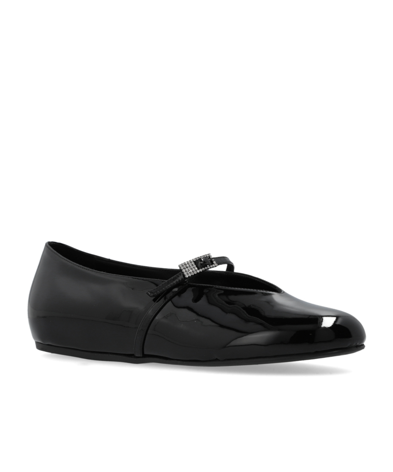 Shop Le Silla Danielle Ballerina Shoes In Black