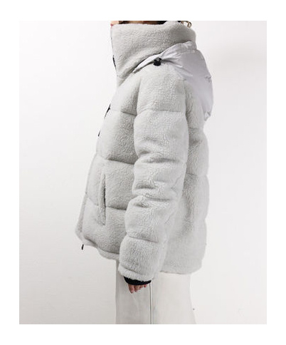 Herno Women's Quilted Hooded Down Jacket In White