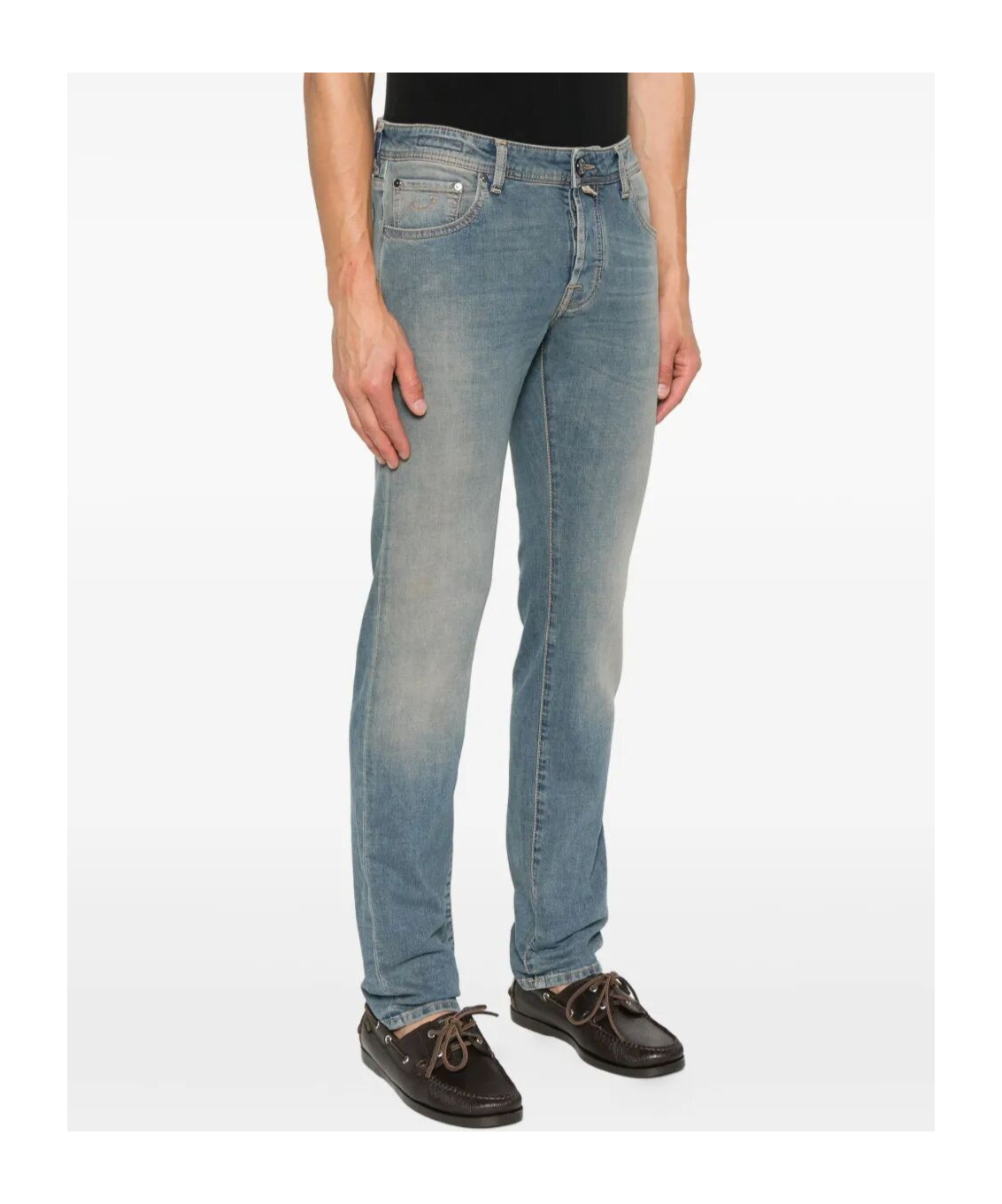 Jacob Cohen Nick 5-pocket Slim Fit Pants In Blue