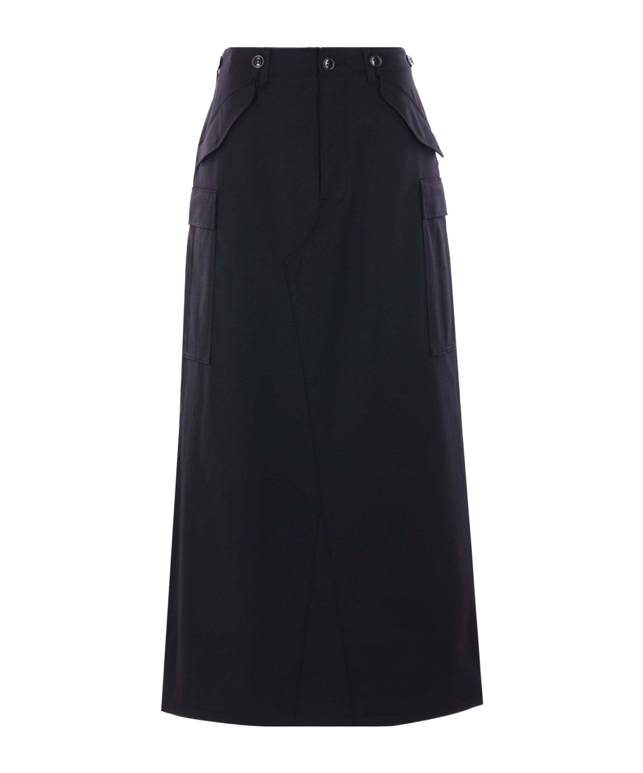 Junya Watanabe Belt Loop Skirt In Black