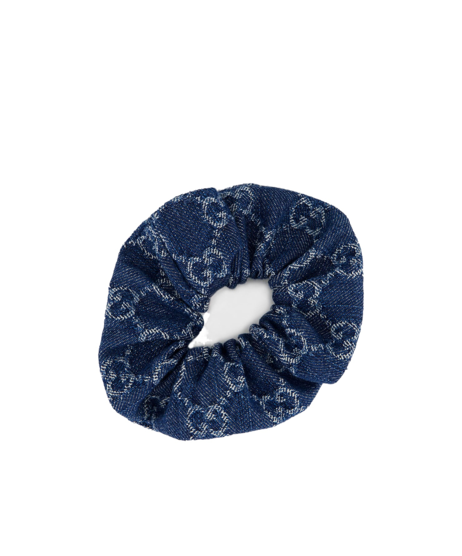 Gucci Gg Letter Pattern Hair Band In Blue