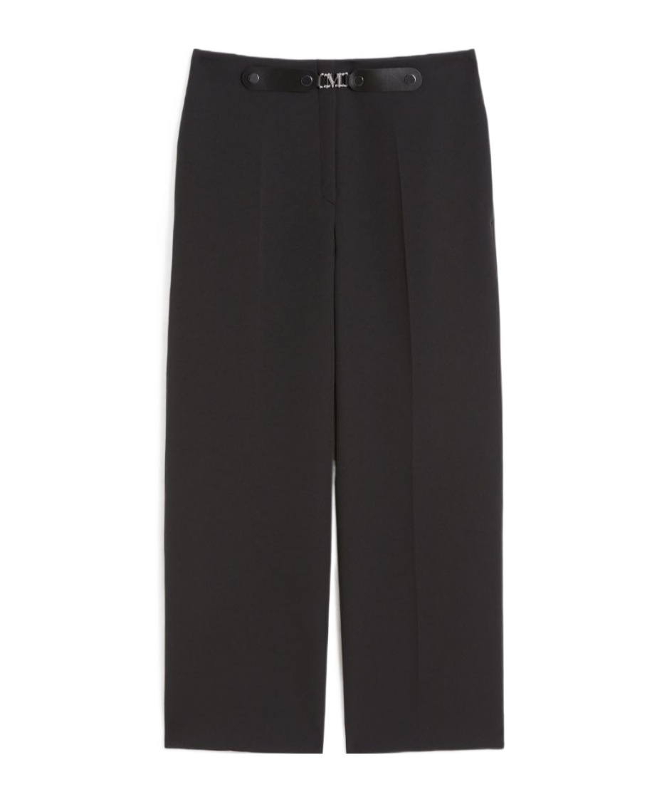 Max Mara Novella Polly Track Pants In Black