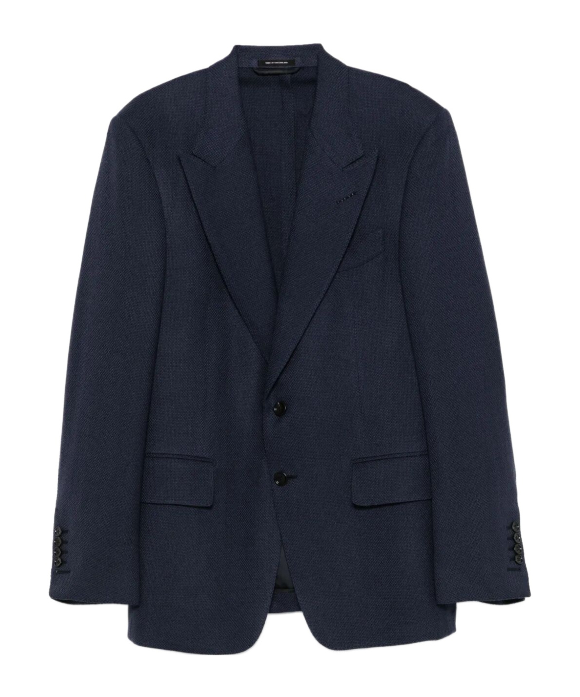 Tom Ford Single-breasted Blazer In Black