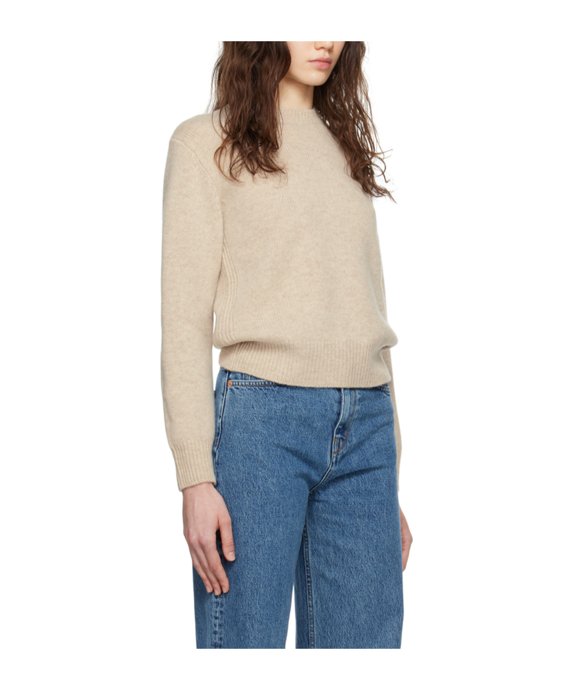 Shop Sporty And Rich Src Knitted Pullover In Gray