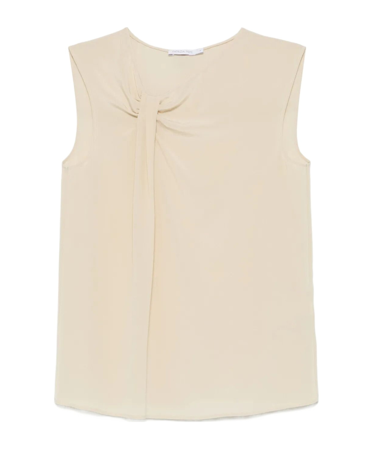 PATRIZIA PEPE DRAPED BLOUSE 