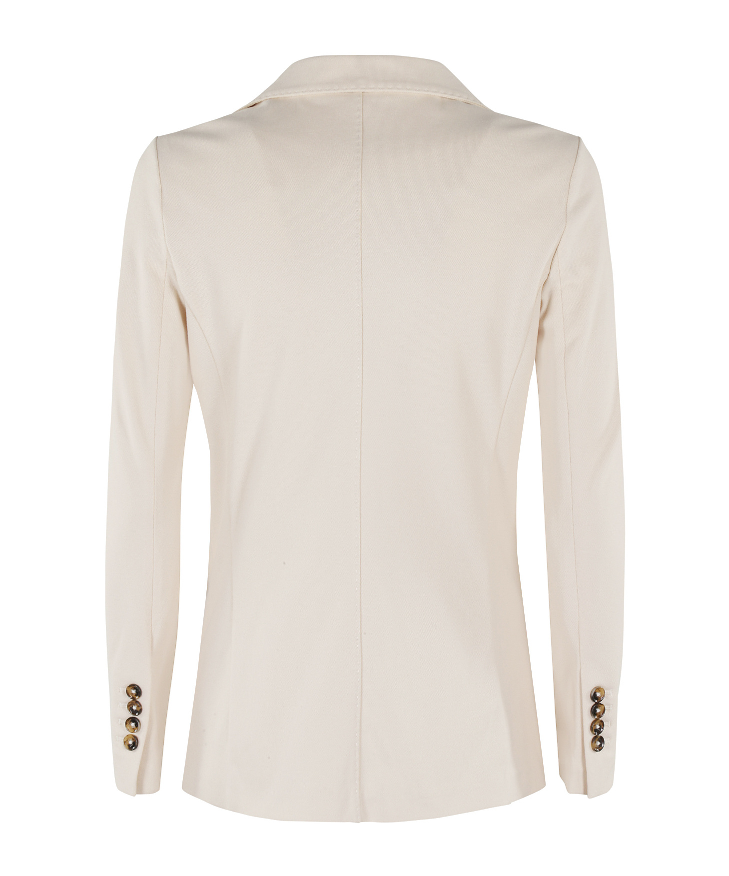 Shop Circolo 1901 Piqué Blazer In White
