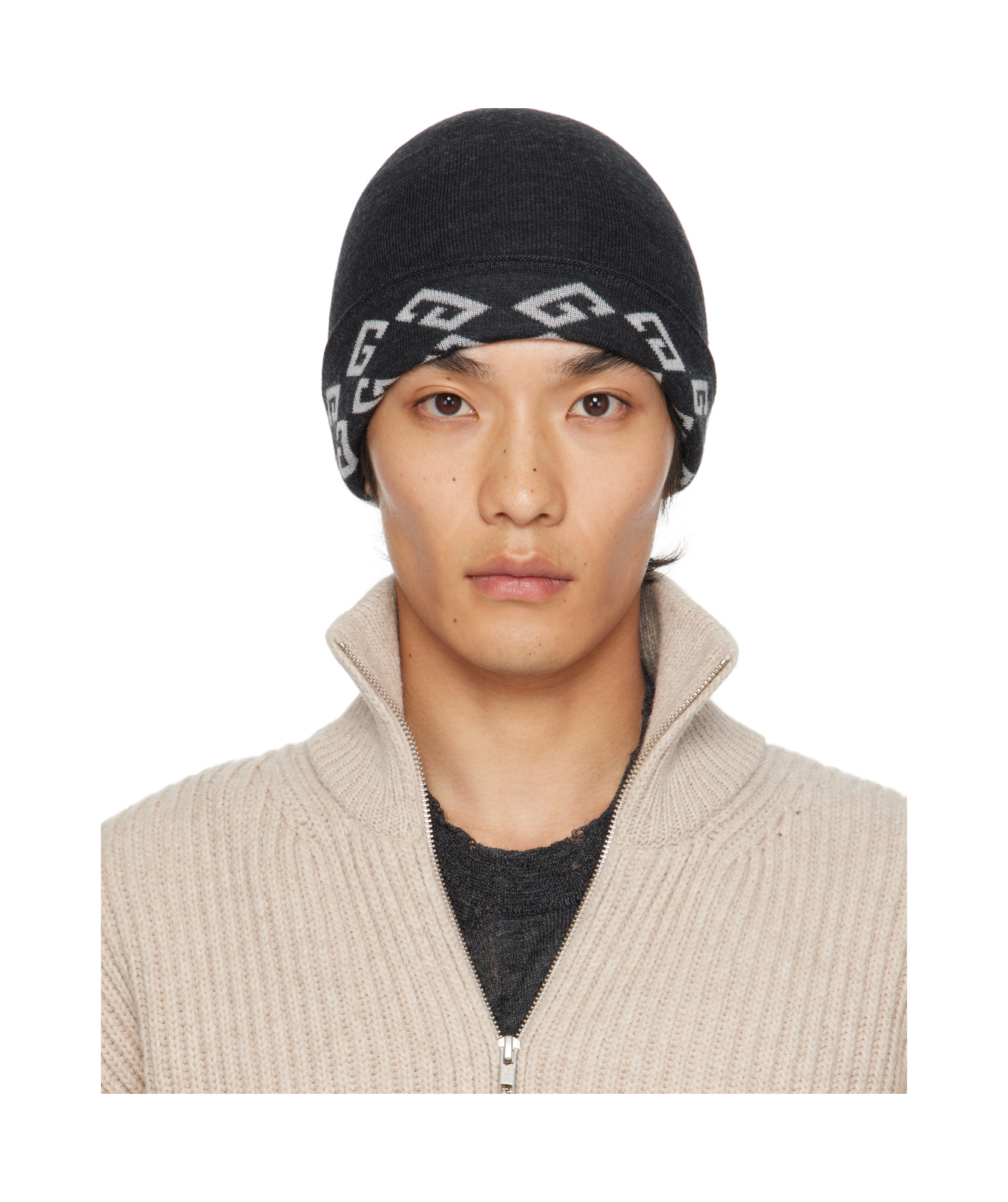 Givenchy Double-sided Wool Hat In Brown