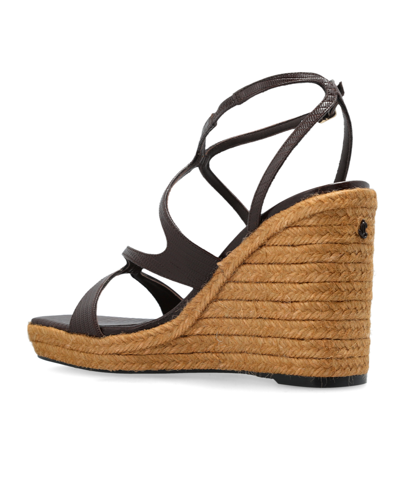 Jimmy Choo 110mm Ayla Espadrilles In Brown