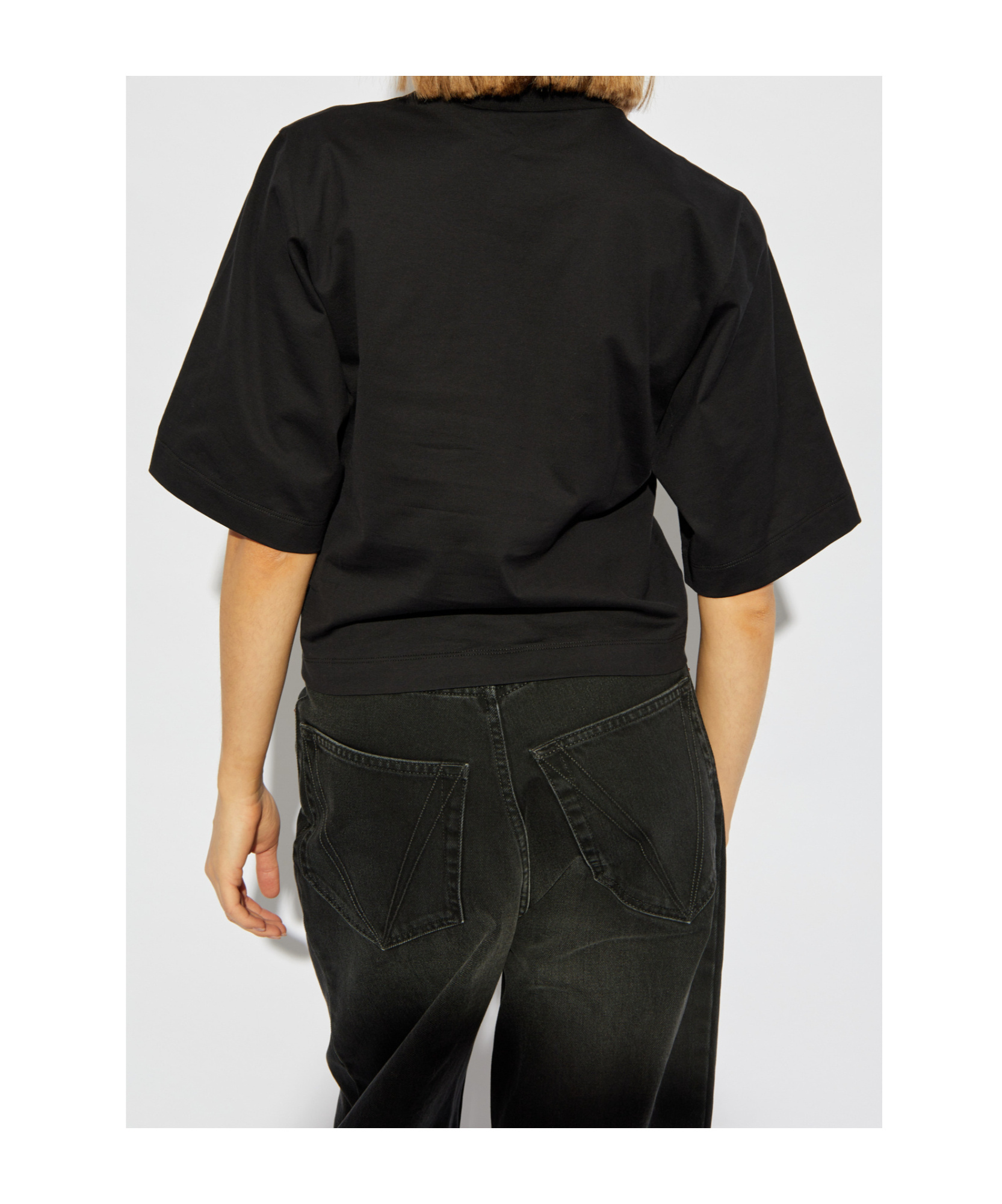 Palm Angels Cotton T-shirt In Black