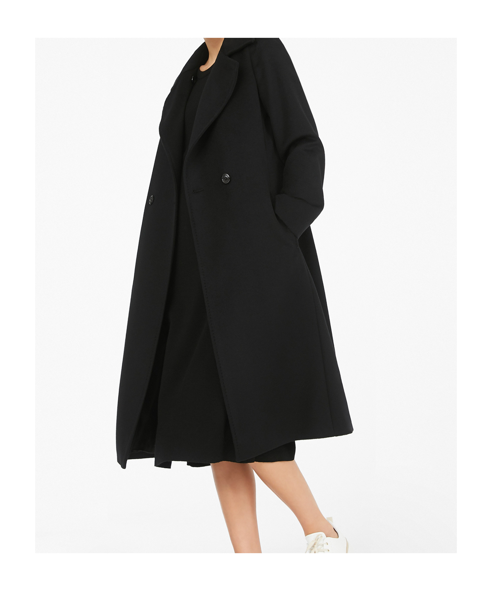 Max Mara Long-sleeved Wool Coat