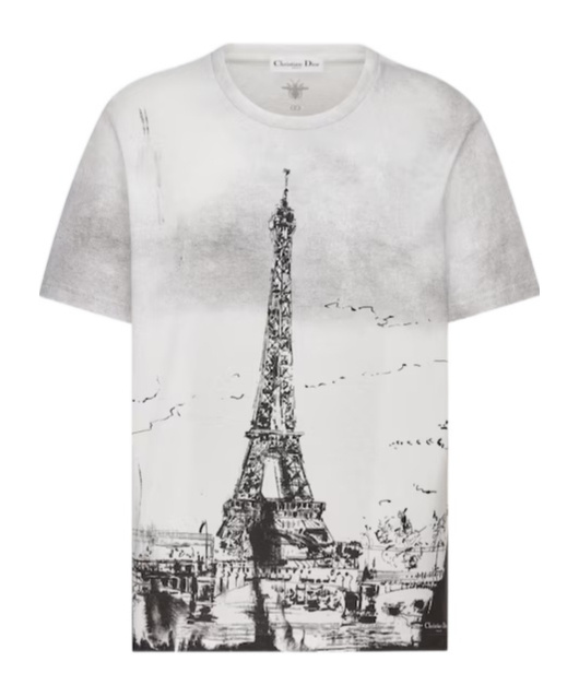 Shop Dior T-shirt In White