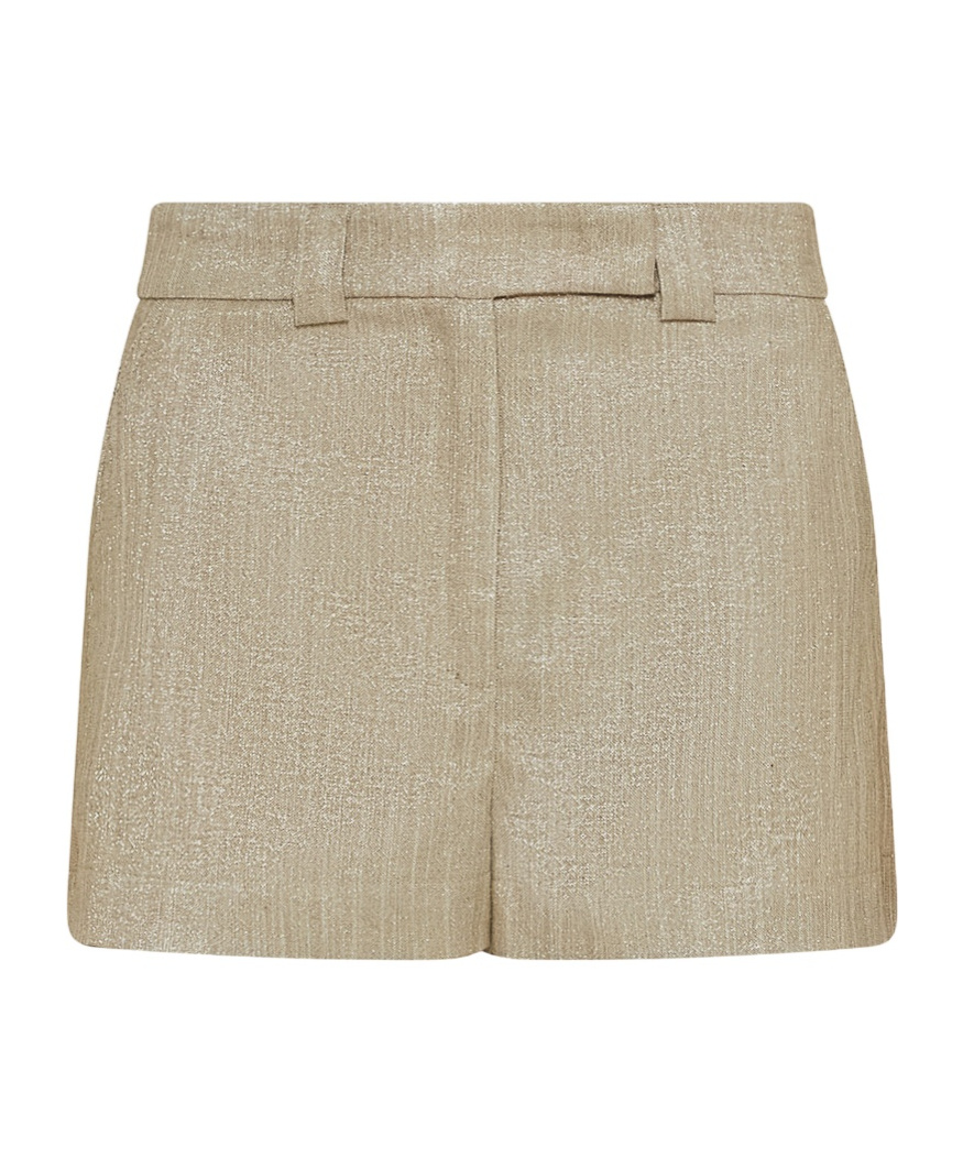 Marella Lurex Yarn-embellished Shorts