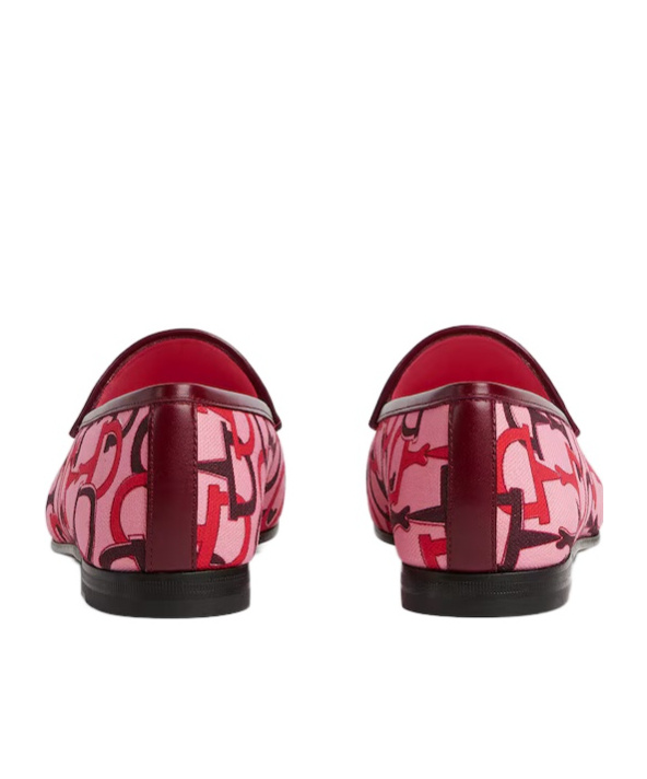 Gucci Jordaan Loafers In Pink