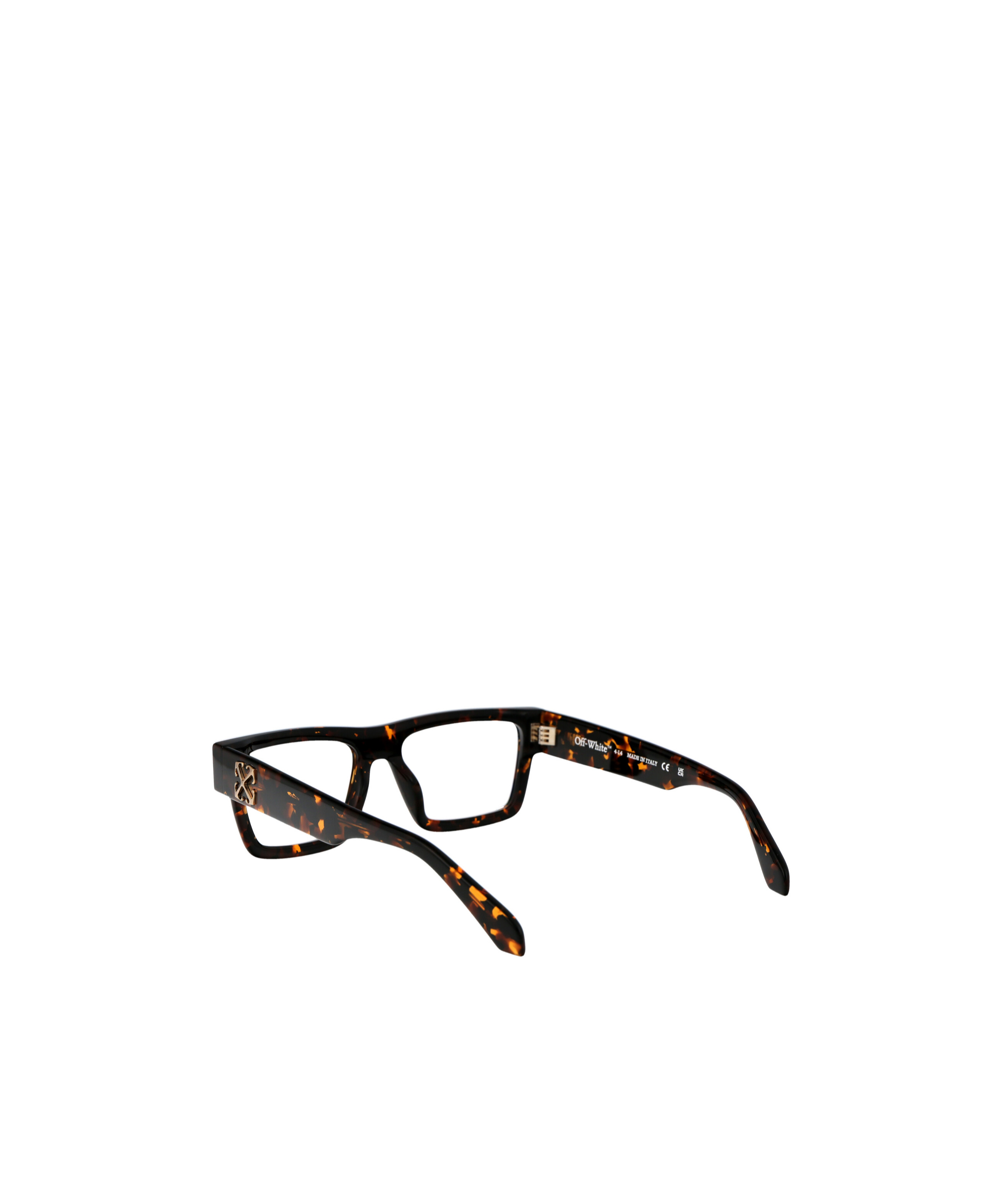 Off-white Optical Style 37 Cat-eye Glasses In Black