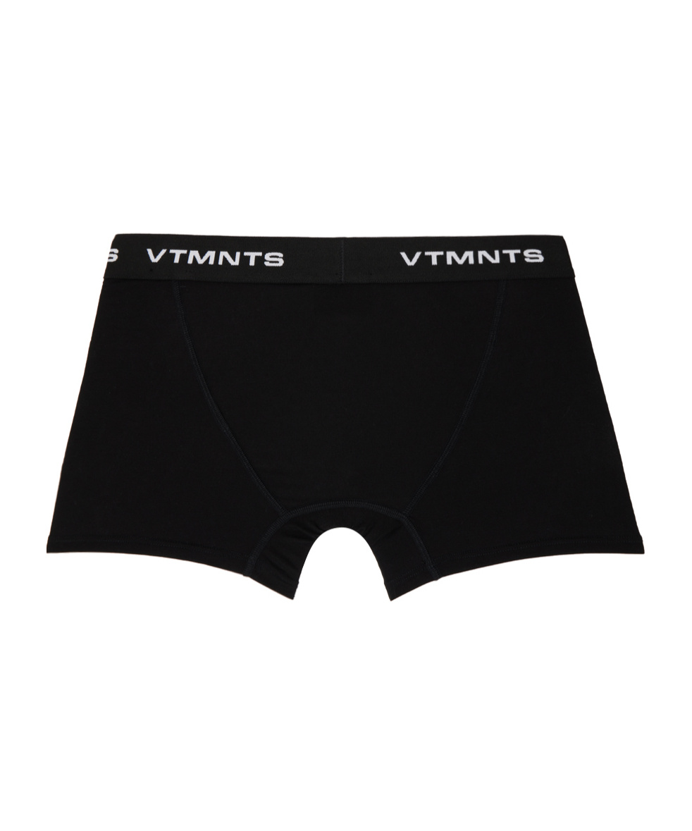Vtmnts Logo Boxer Panties In Black