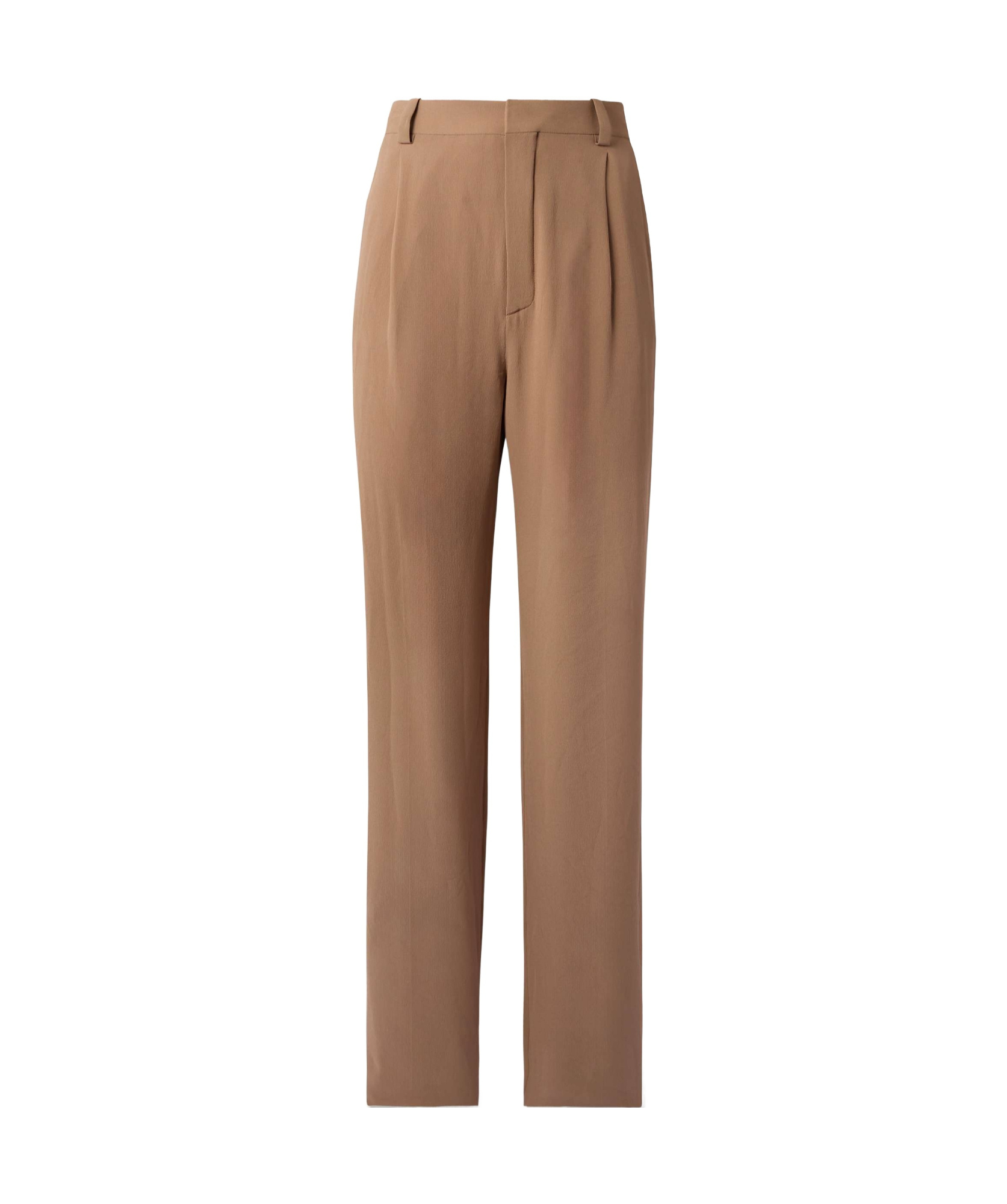 Saint Laurent Trousers In Brown