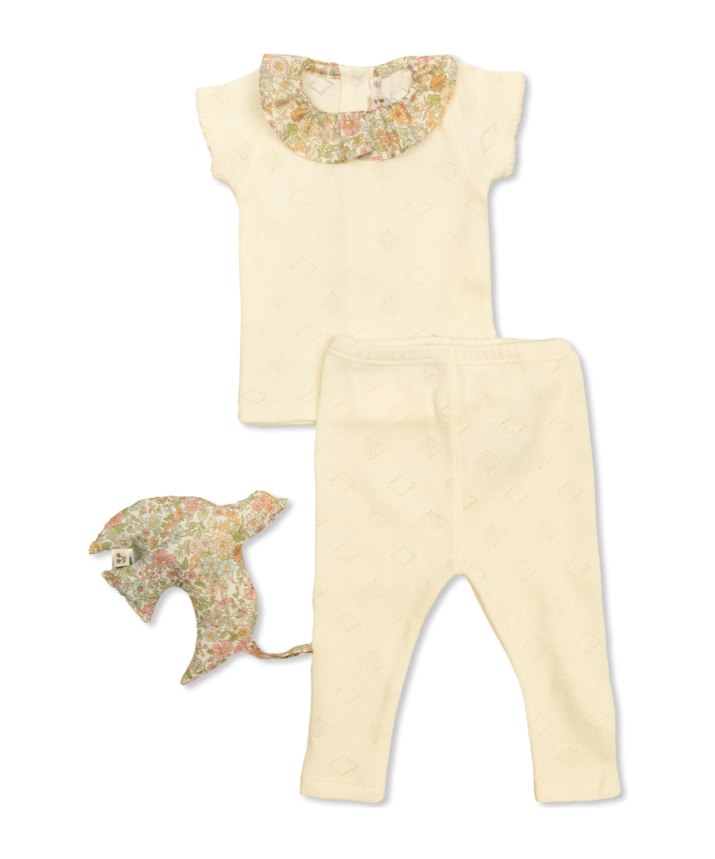 Bonpoint Daisie Trouser Set In Nude