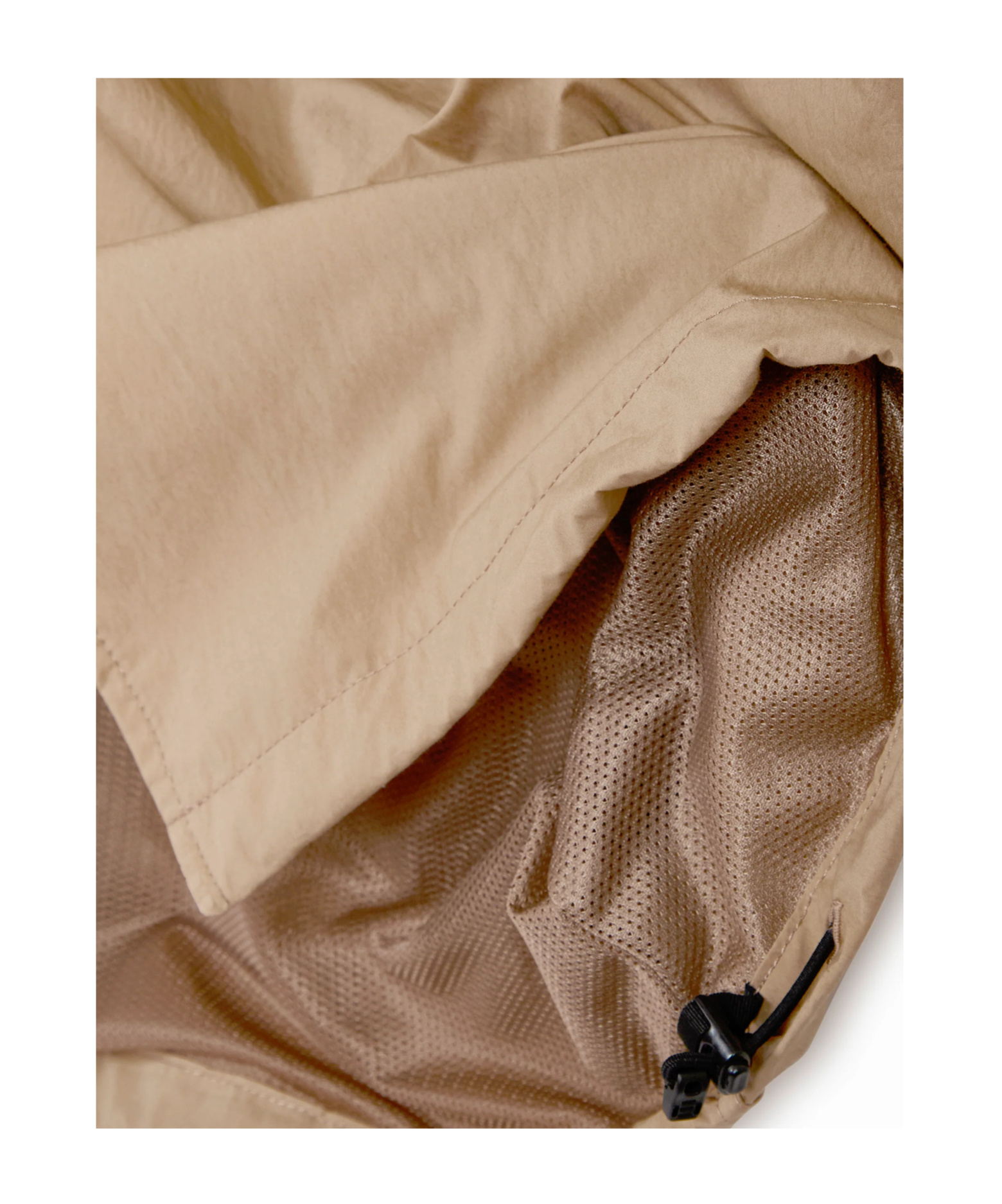 Comme Des Garçons Long-sleeved Windbreaker In Neutral