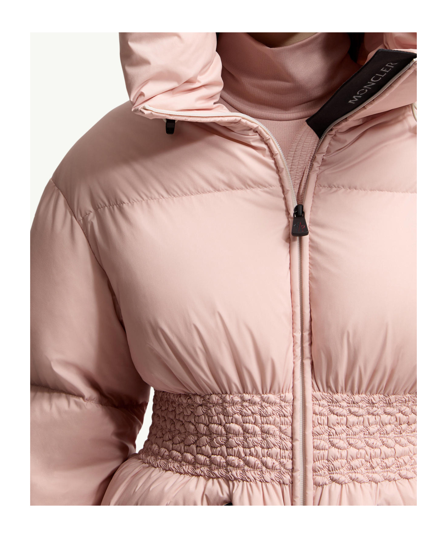 Moncler Wollemi Hooded Down Ski Jacket In Pink