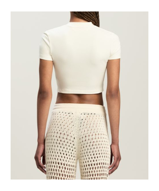 Palm Angels Short-sleeved T-shirt In White