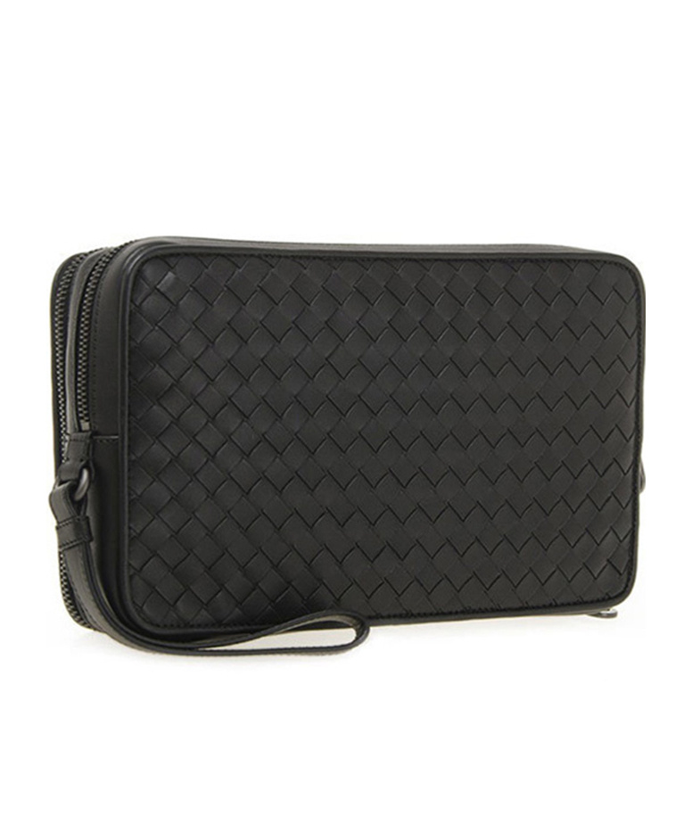 BOTTEGA VENETA LOGO CLUTCH