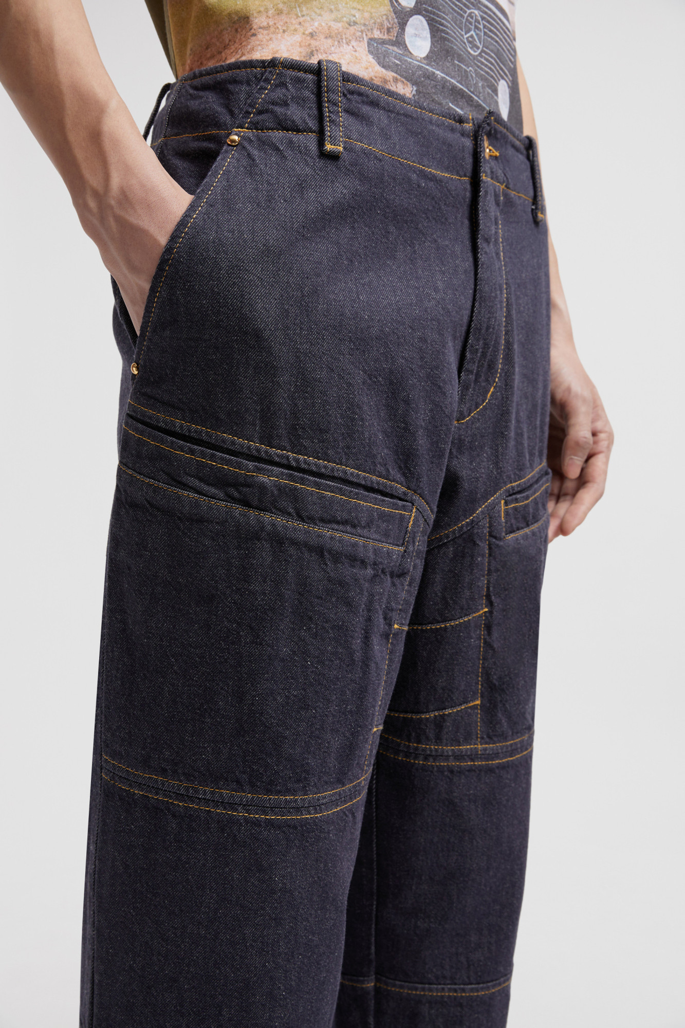 Moncler Jean X Mercedes-benz By Nigo In Denim Blue