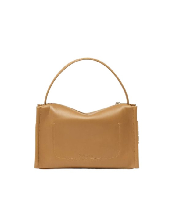 Jw Anderson Medium Loafer Shoulder Bag In Brown