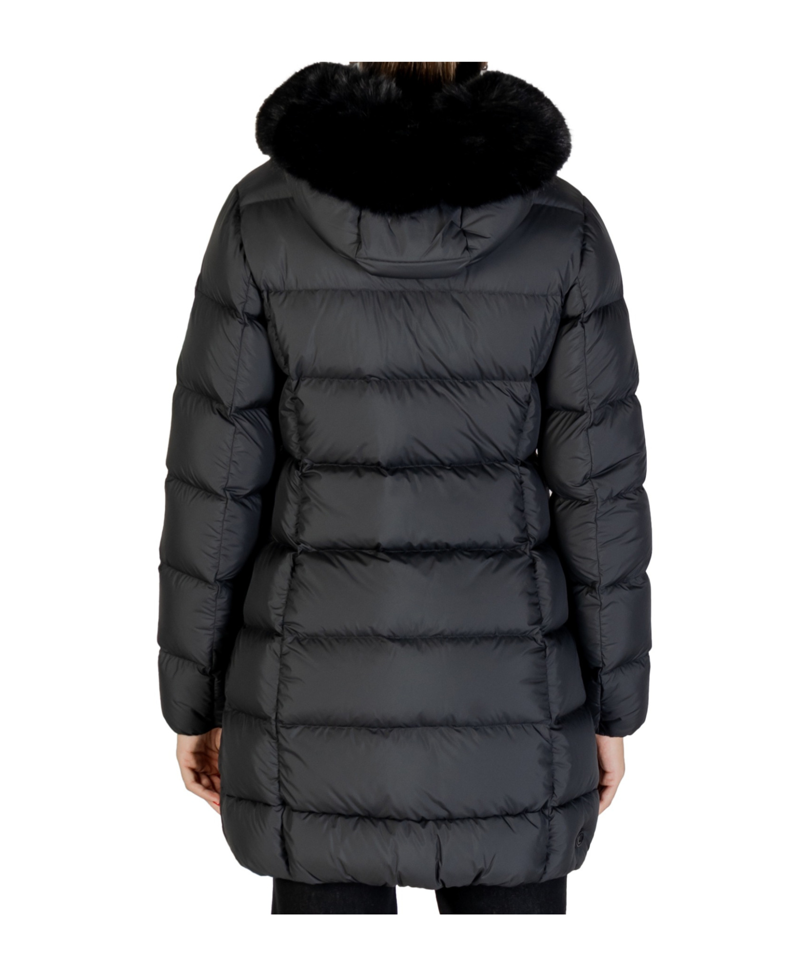 Colmar Originals Hooded Down Jacket In Black