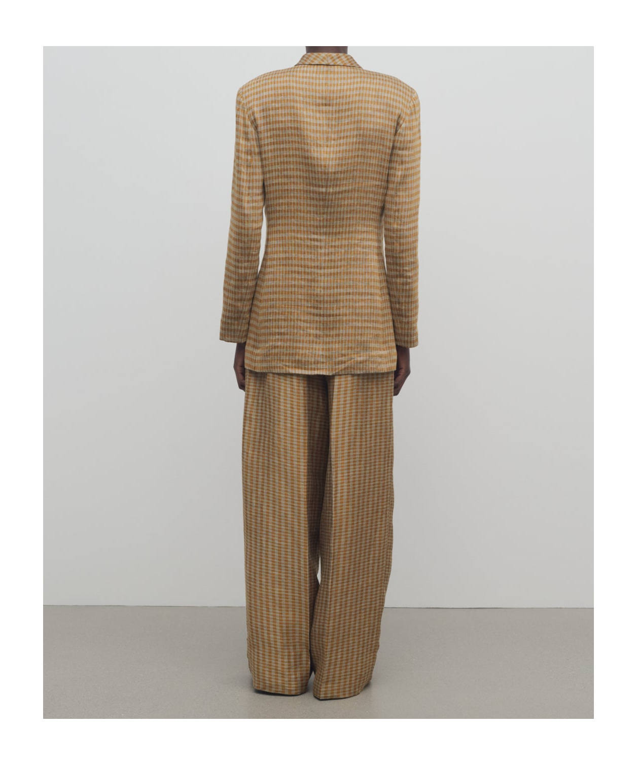 The Row Women's Sherry Pants With Multicolor Folds | Size 4 | 8762 Color W3780orw In Flax Orange/white