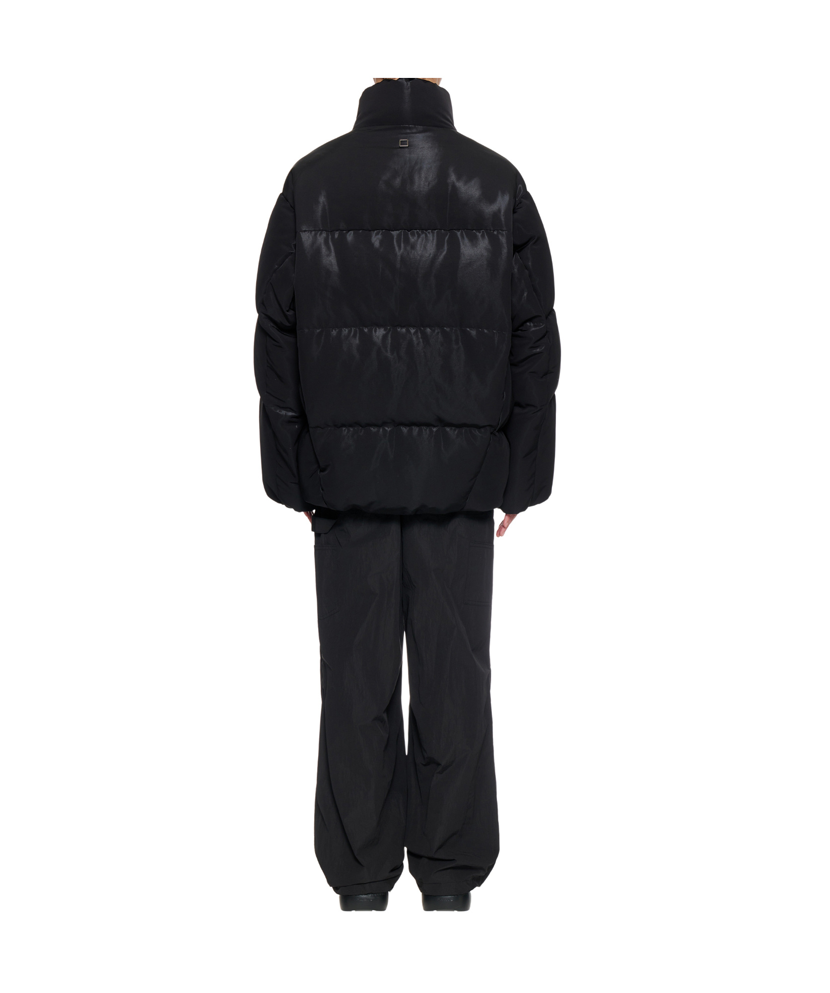 Wooyoungmi Black Quilted Down Jacket In Black