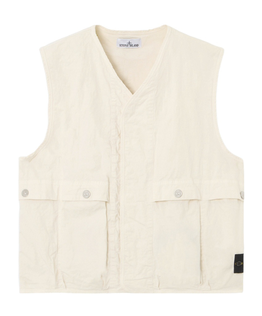 STONE ISLAND COMPASS-BADGE HOODED JACKET