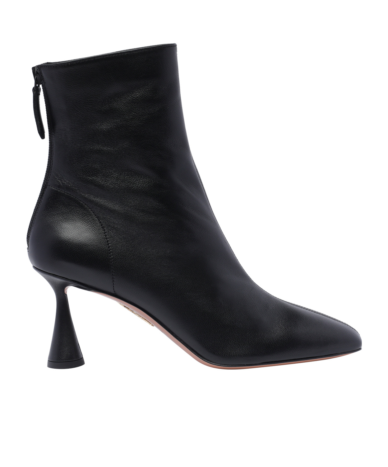 Aquazzura Woman Ankle Boots Black Size 7.5 Leather In Black