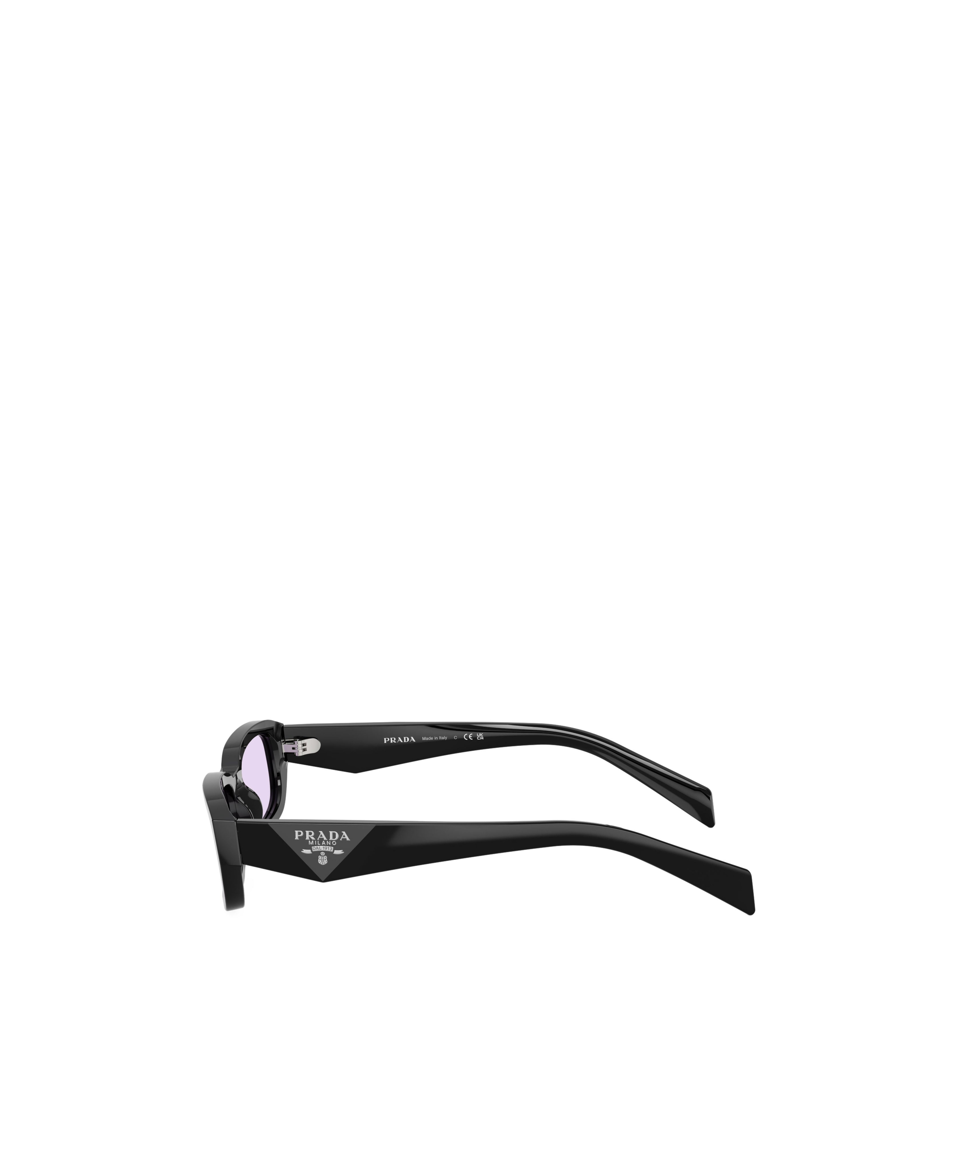 Prada Symbole Acetate Sunglasses In Purple
