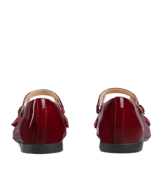 Gucci Ballet Flat In Red